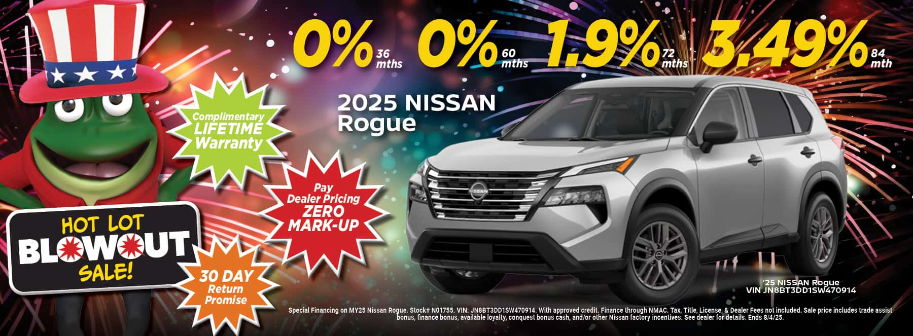 0% APR Rogue