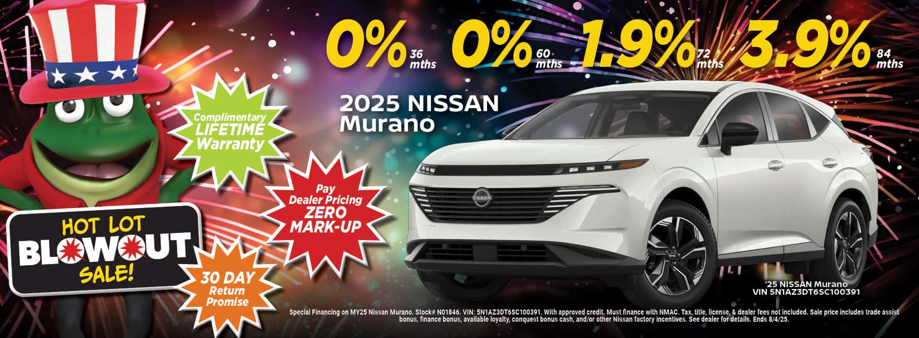 0% 2025 Murano