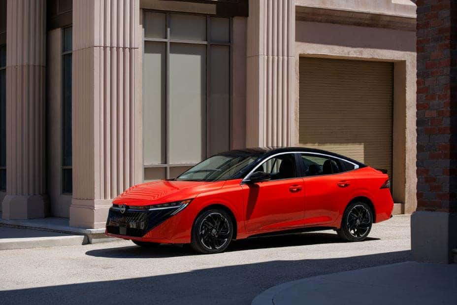 2026 nissan sentra parked