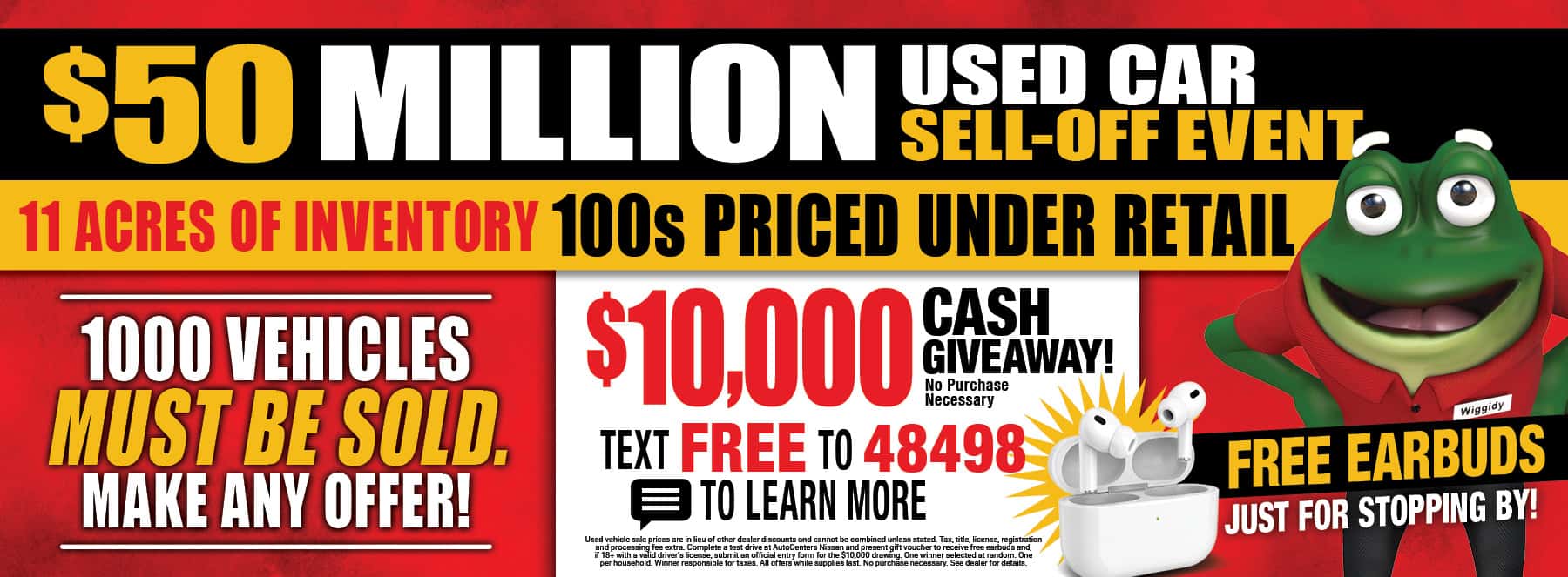 Used Car Sell Off