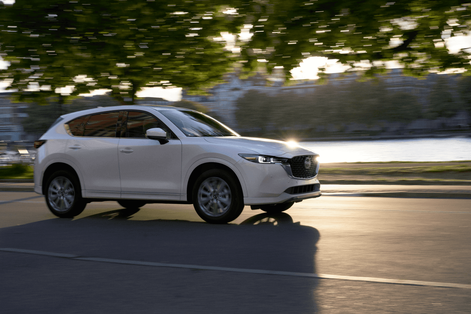 2022 Mazda CX-5 on the road