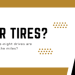 Is it time for tires?