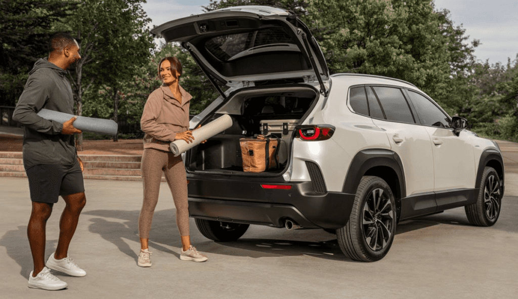 2025 Mazda CX-50 Hybrid open trunk