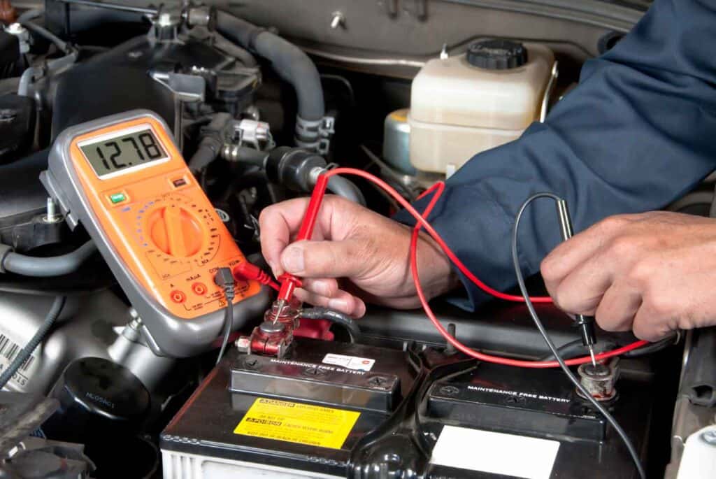 Mazda battery service