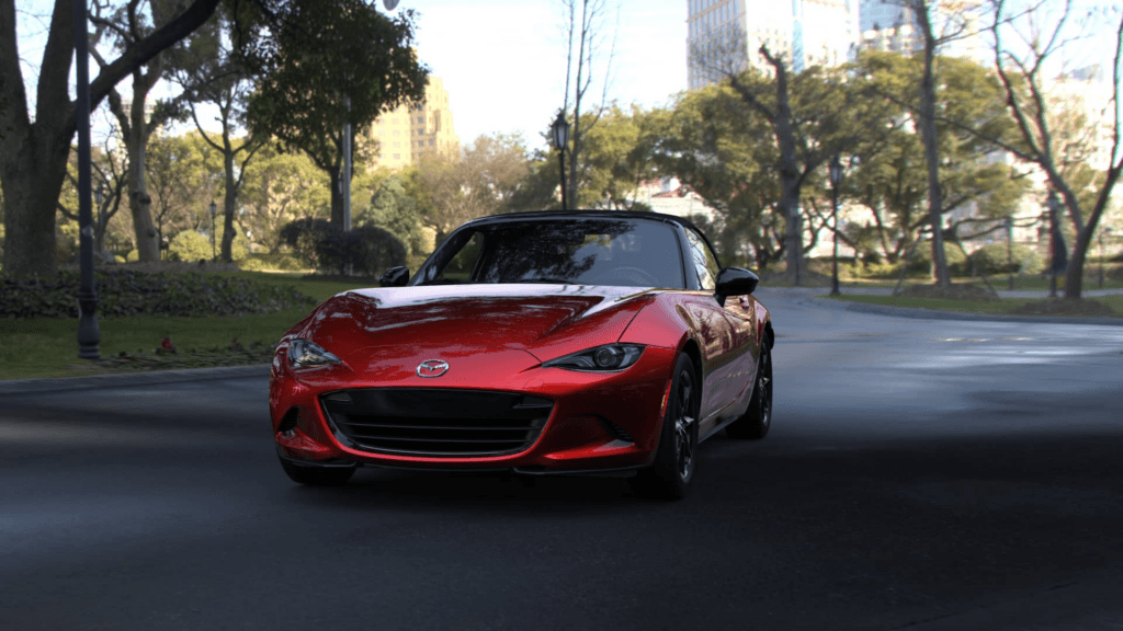 A vehicle covered by the Mazda Certified Pre-Owned warranty