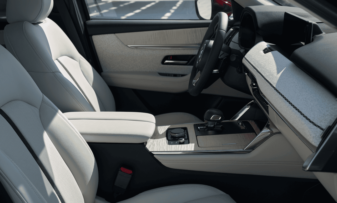 Interior seating of the 2026 Mazda CX-90