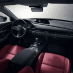 The dashboard of the 2026 Mazda CX-30
