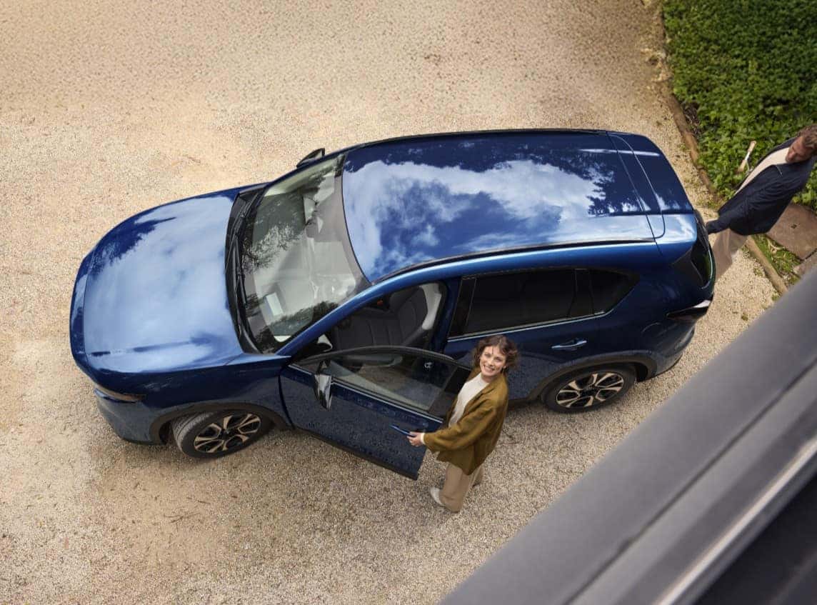 2026 Mazda CX-5 2.5 S trim level featuring 17-inch wheels and sleek exterior styling