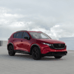 A Mazda CX-5 lease vehicle parked