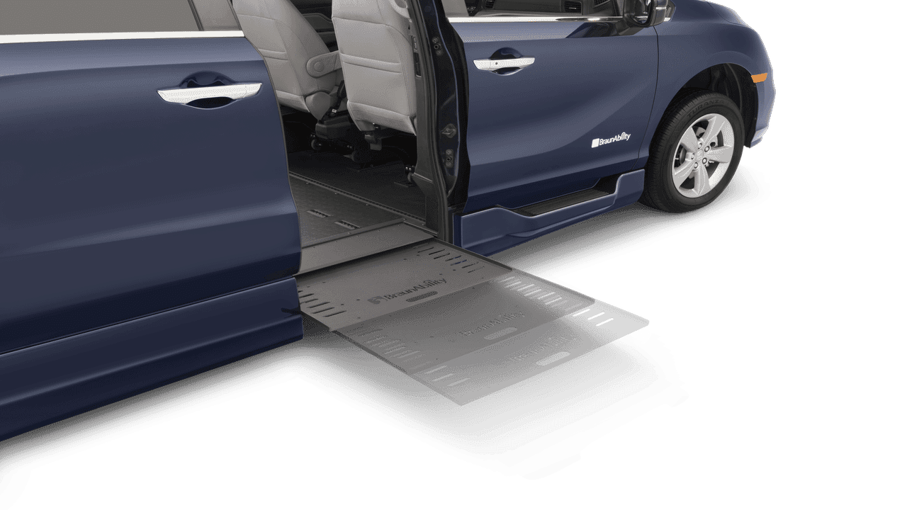 Honda Odyssey lowered floor wheelchair accessible conversion van