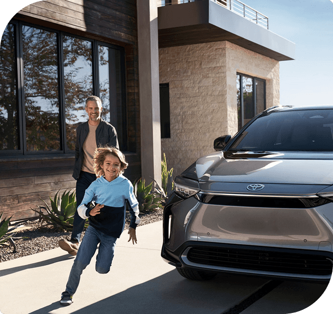 Family with Toyota