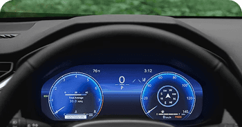 12.3-In. Customizable Digital Gauge Cluster