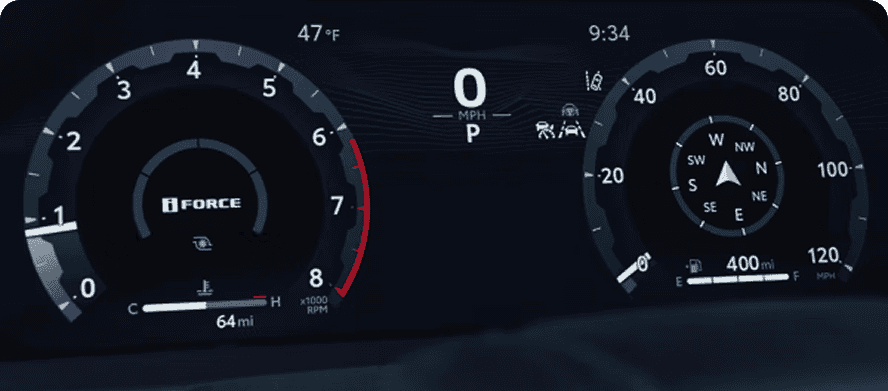 12.3-In. Digital Gauge Cluster