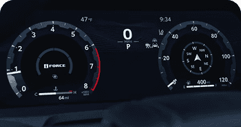 12.3-In. Digital Gauge Cluster