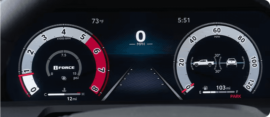 12.3-In. Digital Gauge Cluster