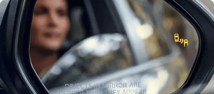 Blind Spot Monitor With Rear Cross-Traffic Alert