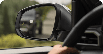 Blind Spot Monitor With Rear Cross-Traffic Alert