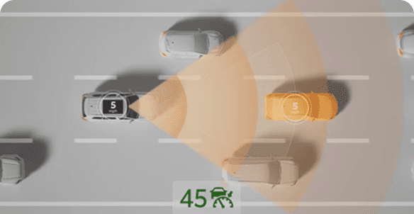 Full-Speed Range Dynamic Radar Cruise Control