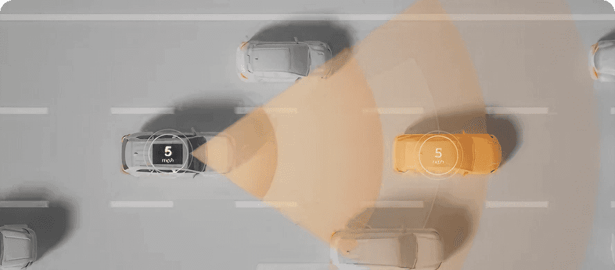 Full-Speed Range Dynamic Radar
Cruise Control