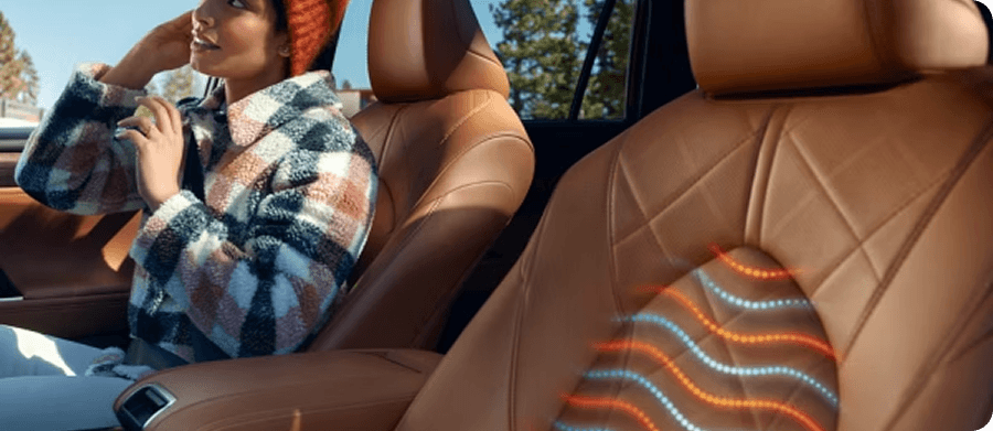 Heated and Ventilated Front Seats
