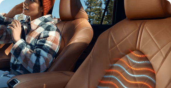 Heated and Ventilated Front Seats