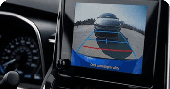 
Integrated Backup Camera