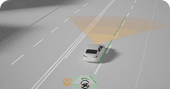 Lane Departure Alert With Steering Assist