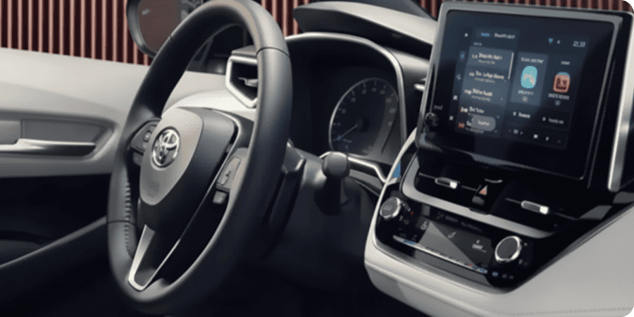 Leather-Trimmed Steering Wheel