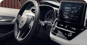 Leather-Trimmed Steering Wheel