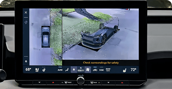 Panoramic View Monitor With 3D View