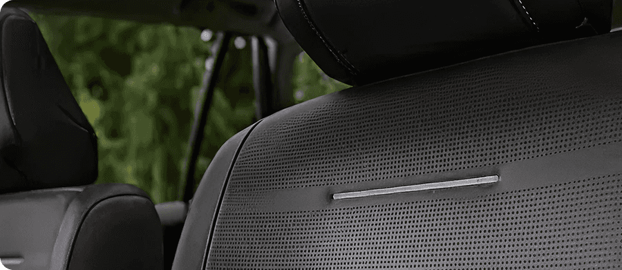 Power-Adjustable SofTex-Trimmed Seats