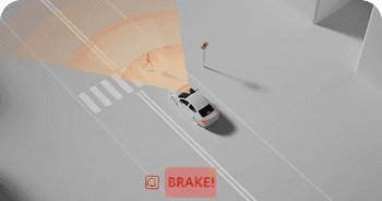 Pre-Collision System With Pedestrian Detection