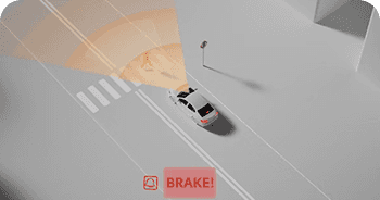 Pre-Collision System With Pedestrian Detection