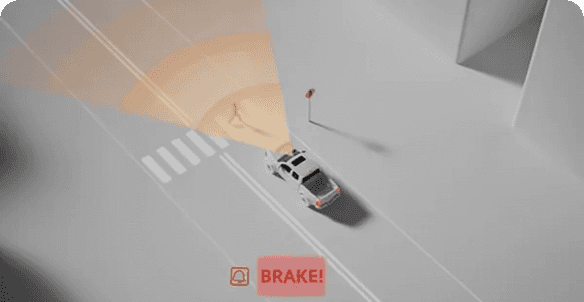 Pre-Collision System With Pedestrian Detection