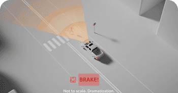Pre-Collision System With Pedestrian Detection