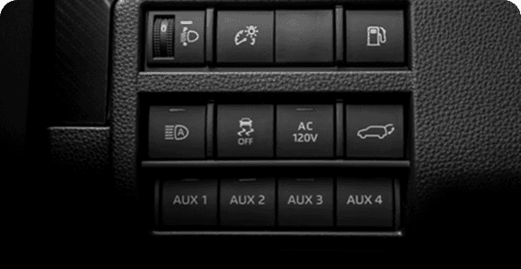 Pre-Wired AUX Switches