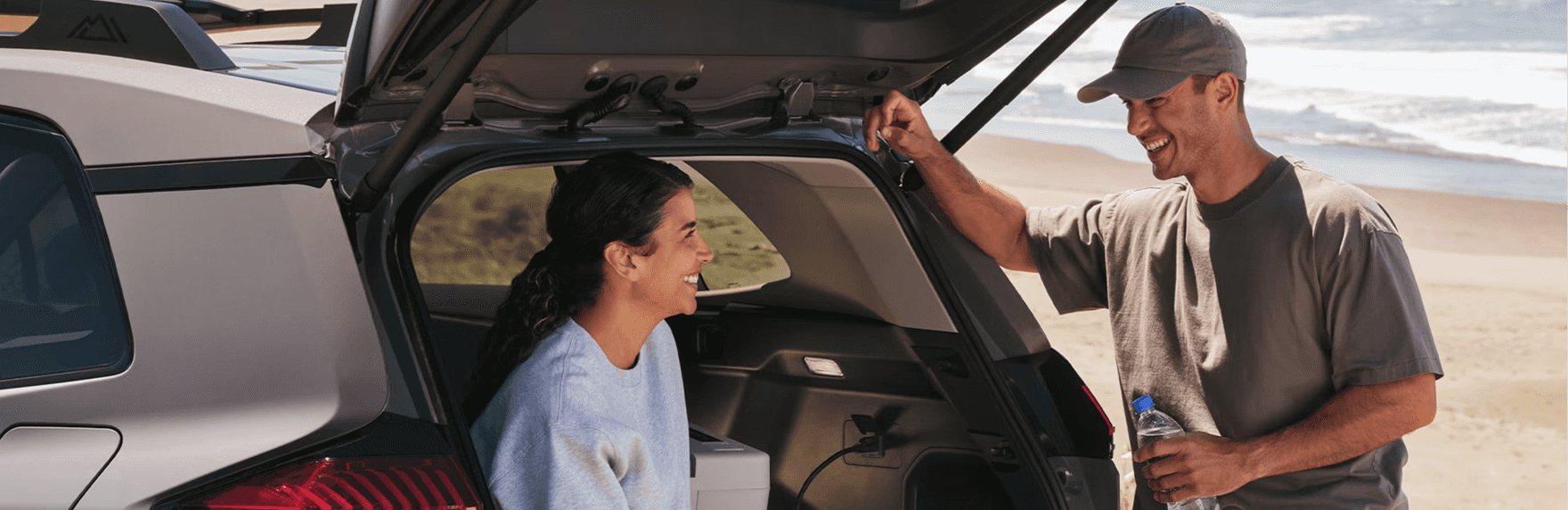 2026 RAV4 Plug-in Hybrid 1500-watt AC power outlet in cargo area