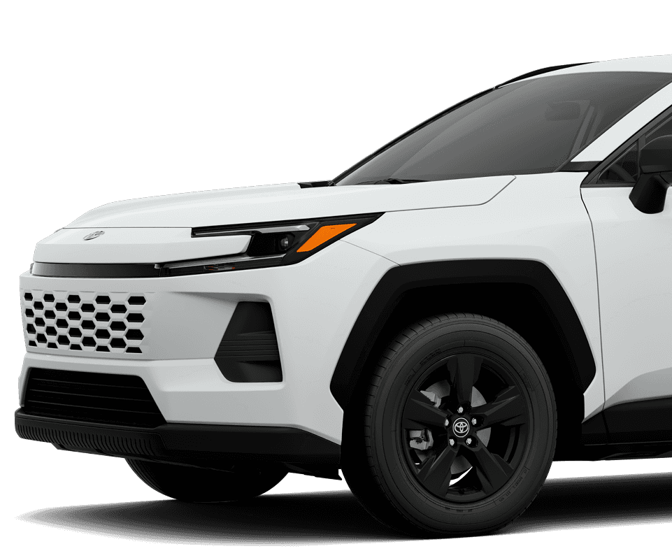 2026 RAV4 Plug-in Hybrid side profile showing specs and dimensions