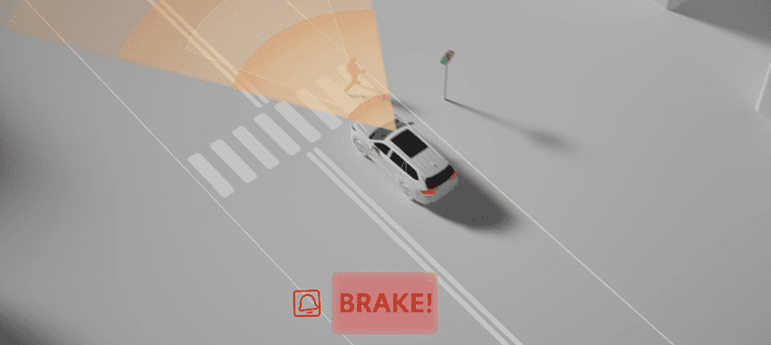 2026 RAV4 Plug-in Hybrid Pre-Collision System with Pedestrian Detection