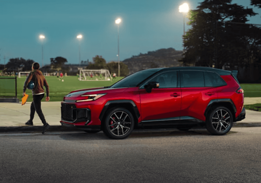 2026 RAV4 Plug-in Hybrid PHEV powertrain with gas engine and electric battery