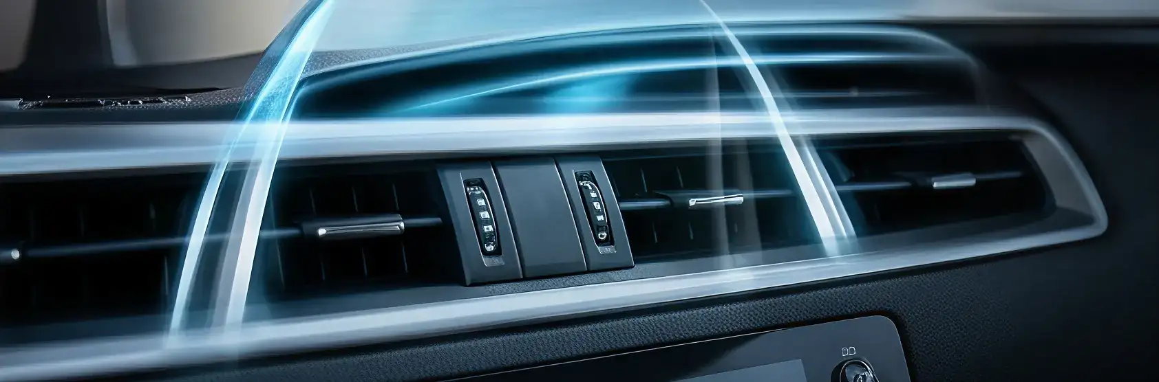 Toyota integrated climate control system illustration