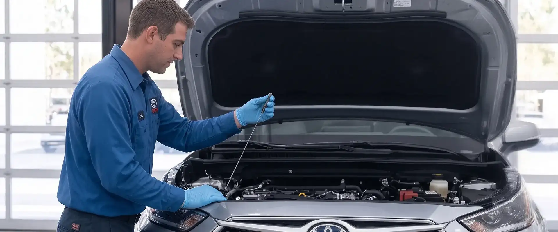 Toyota multi-point inspection service