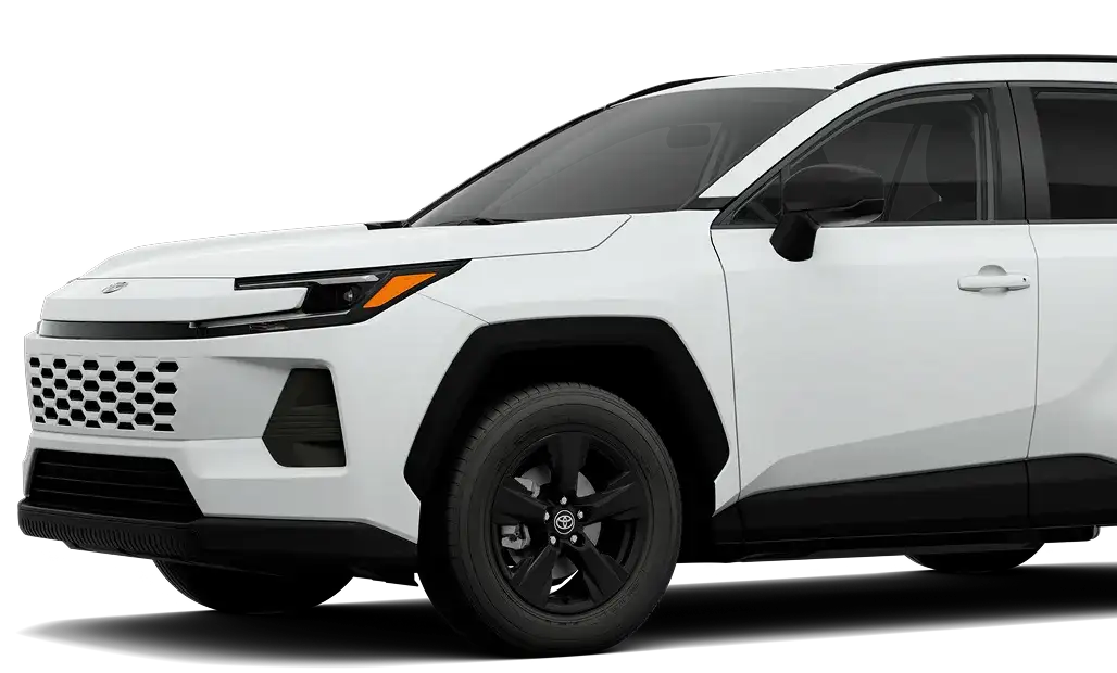 Toyota vehicle being serviced