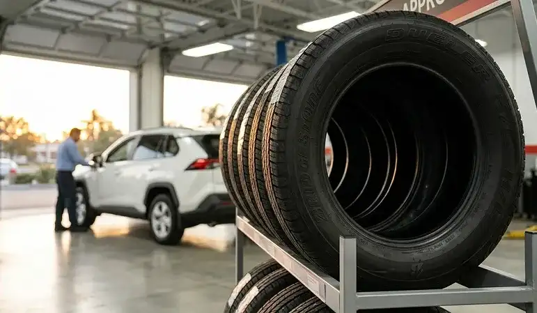 Toyota-approved tires