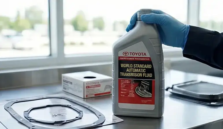 Genuine Toyota transmission parts and fluid