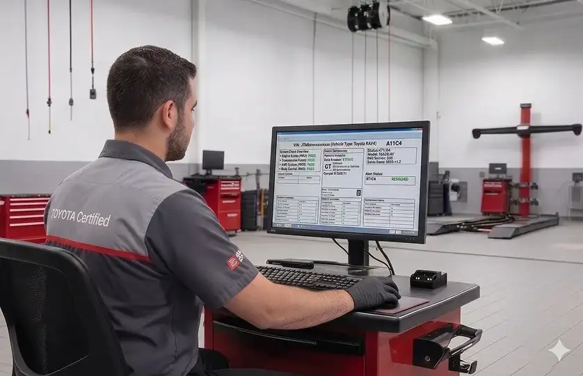 Straightforward pricing for Toyota wheel alignment