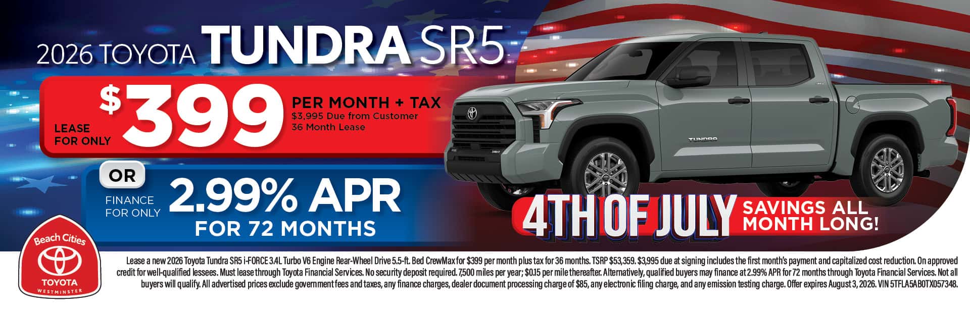 tundra july