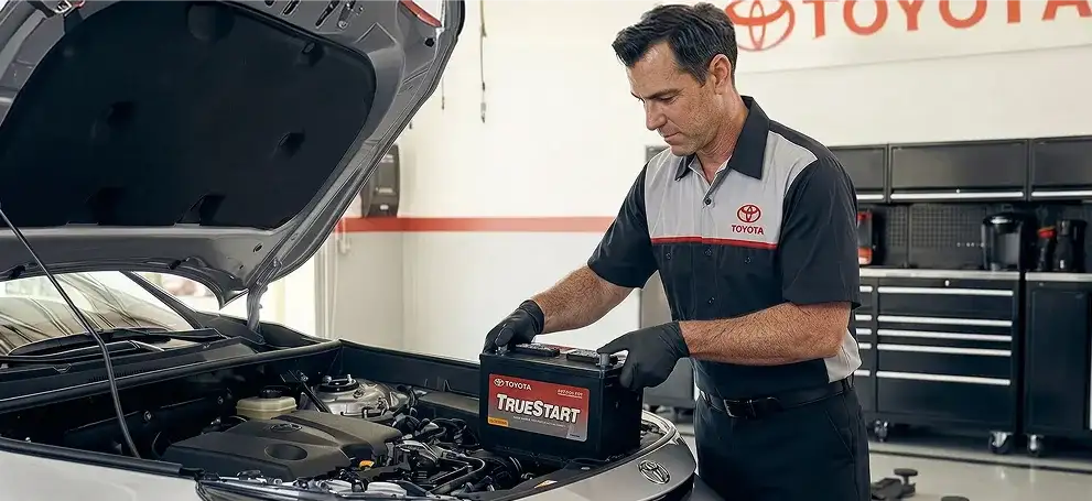 Toyota battery replacement service