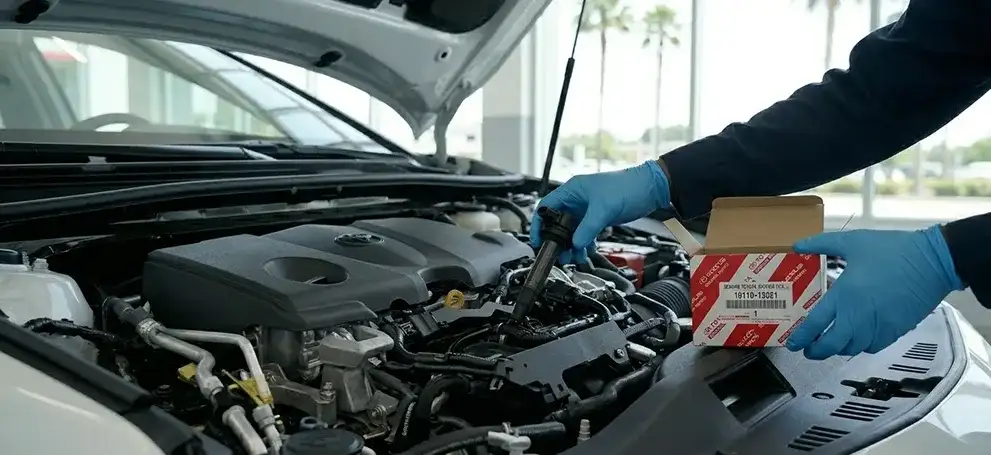Toyota engine diagnostics and repair