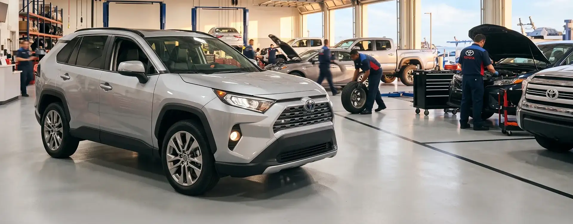 Beach Cities Toyota Westminster service center